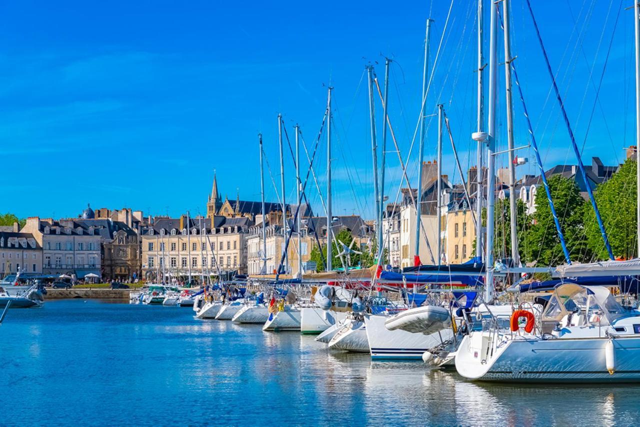 Studio Convivial En Plein Coeur Du Centre Historique De Vannes Lägenhet Exteriör bild